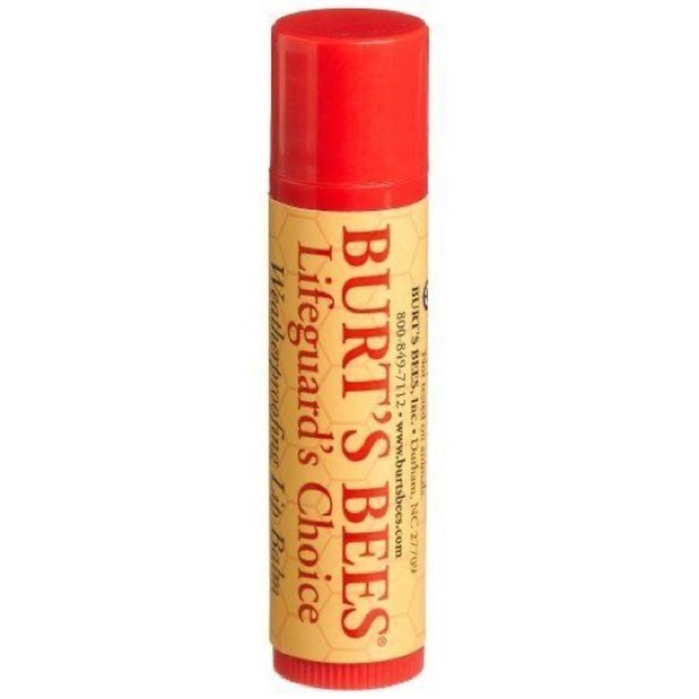 Burt’s Bees Lifeguard’s choice weatherproofing lip